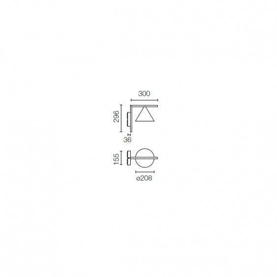 Flos Captain Flint W Outdoor wall lamp - Agof Store