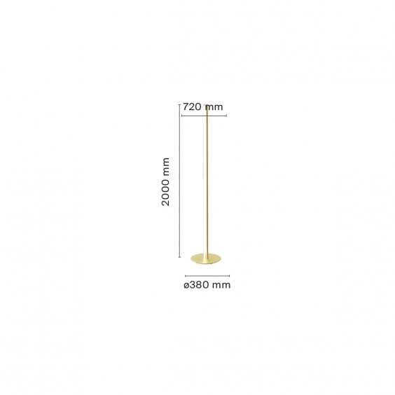 Flos Coordinates F floor lamp - Agof Store