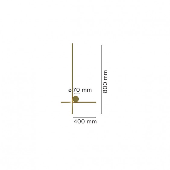 Flos Coordinates Wall 2 wall lamp - Agof Store