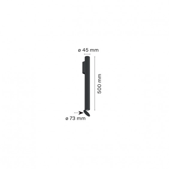 Flos Flauta H500 wall lamp - Agof Store