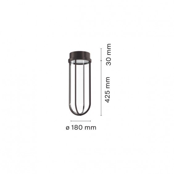 Flos In Vitro C outdoor ceiling lamp - Agof Store