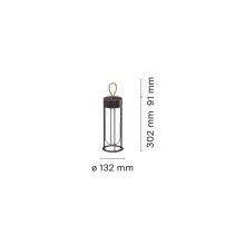 Flos In Vitro Unplugged lampada da tavolo - Agof Store