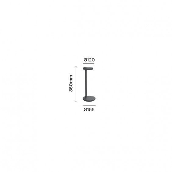 Flos Oblique lampada da tavolo - Agof Store