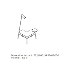 Mogg Dasè Coffe Table With Lamp - Agof Store Mogg Dasè Coffe Table With Lamp - Agof Store