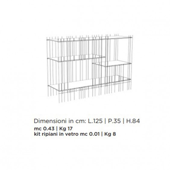 Mogg Metrica Console Bücherregal - Agof Store