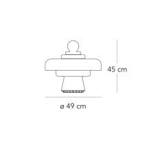 Fontana Arte Regina table lamp - Agof Store