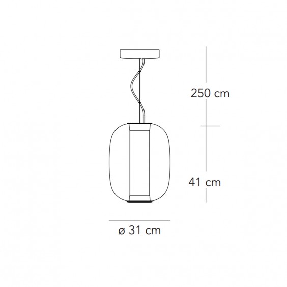 Fontana Arte Meridiano pendant lamp - Agof Store