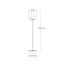 Fontana Arte Meridiano floor lamp - Agof Store