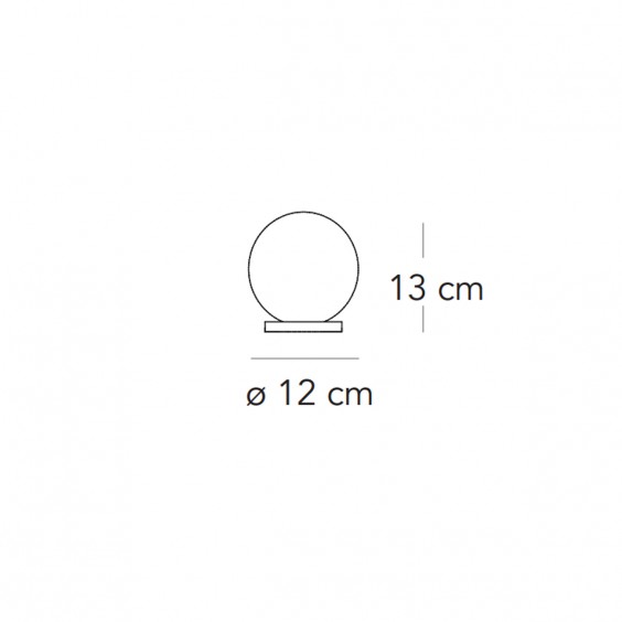 Fontana Arte Pallina table lamp - Agof Store