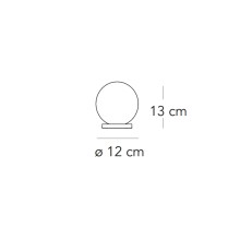 Pallina lampada da tavolo FontanaArte - Agof Store