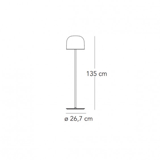 Equatore lampada da terra FontanaArte - Agof Store