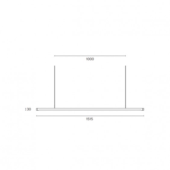Wästberg w181 Linier pendant lamp - Agof Store