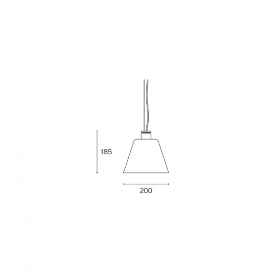 w202 Halo s2 Lampada a sospensione Wästberg - Agof Store