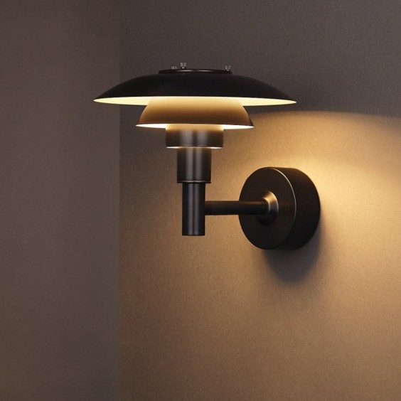 Louis Poulsen PH 3-2 1/2 outdoor wall lamp - Agof Store
