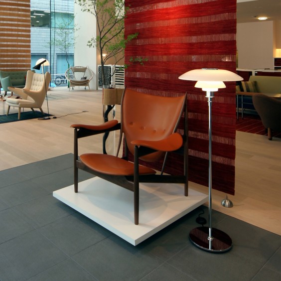 Louis Poulsen PH 4 1/2-3 1/2 Glass floor lamp - Agof Store