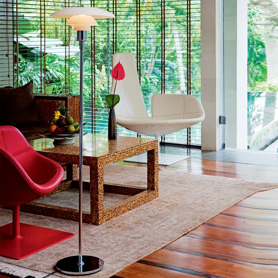 Louis Poulsen PH 4 1/2-3 1/2 Glass floor lamp - Agof Store