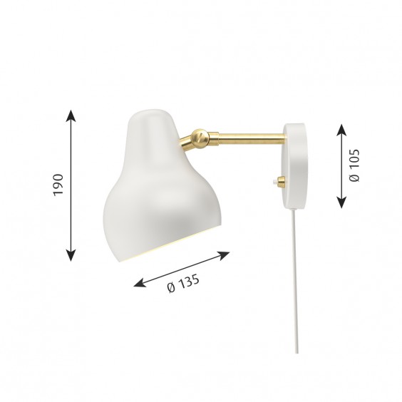 Louis Poulsen VL38 wall lamp - Agof Store