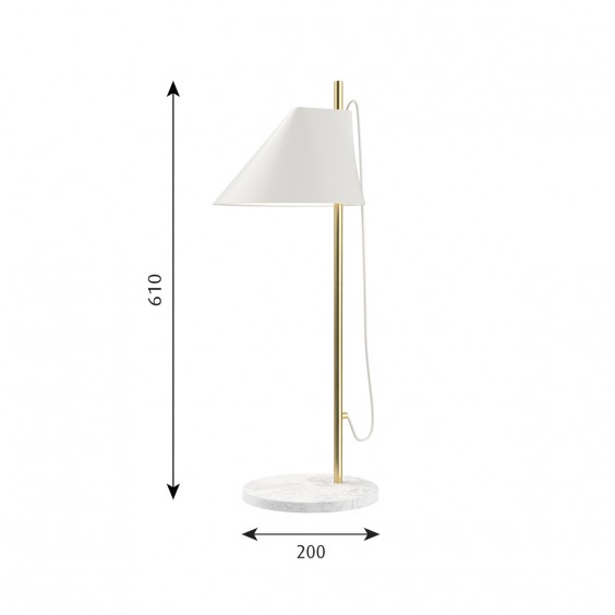 Louis Poulsen Yuh table lamp - Agof Store