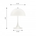 Louis Poulsen Panthella 320 table lamp - Agof Store