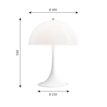 Louis Poulsen Panthella table lamp - Agof Store