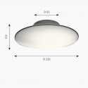 Louis Poulsen AJ Eklipta 22 Led wall ceiling lamp - Agof Store
