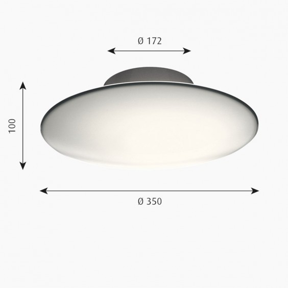 Louis Poulsen AJ Eklipta 35 Led Wand- Deckenleuchte - Agof Store