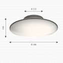AJ Eklipta 45 LED Lampada da parete soffitto Louis Poulsen - Agof Store