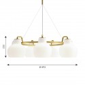 Louis Poulsen VL Ring Crown 7 pendant lamp - Agof Store