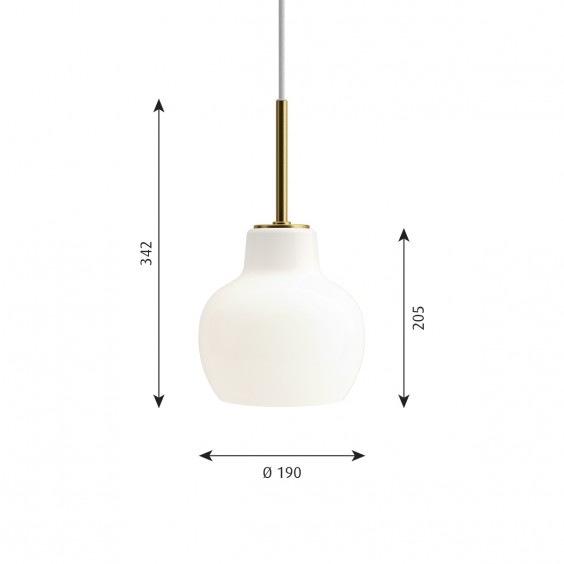 Louis Poulsen VL Ring Crown 1 pendant lamp - Agof Store