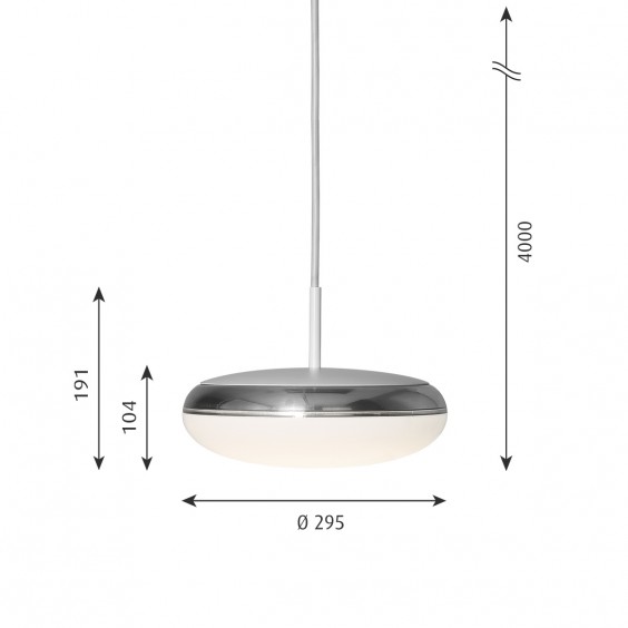 Louis Poulsen Silverback pendant lamp - Agof Store