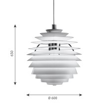 Louis Poulsen PH Louvre Pendelleuchte - Agof Store