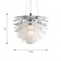 Louis Poulsen PH Artichoke Glass Pendelleuchte - Agof Store