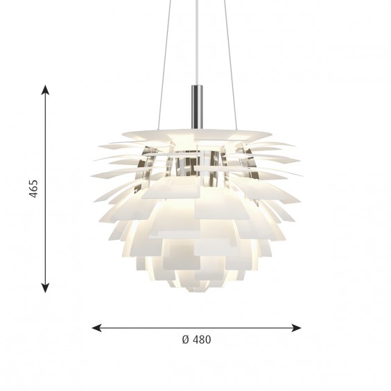 Louis Poulsen PH Artichoke Led pendant lamp - Agof Store