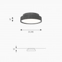 LP Slim Round Lampada da parete soffitto Louis Poulsen - Agof Store
