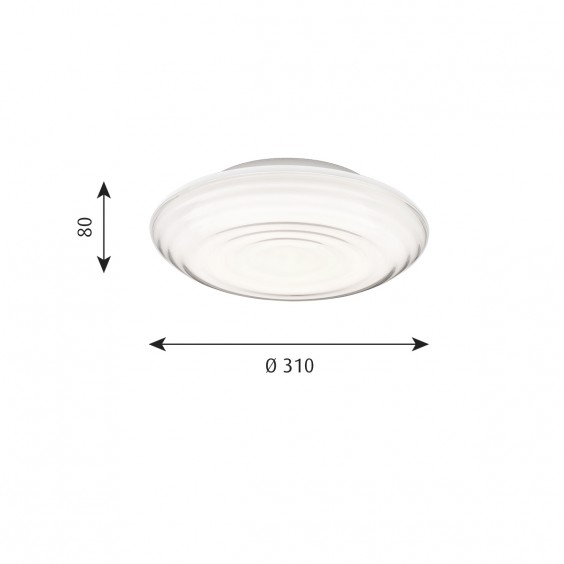 Ripls Lampada da parete soffitto Louis Poulsen - Agof Store