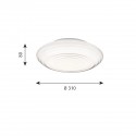 Louis Poulsen Ripls wall ceiling lamp - Agof Store