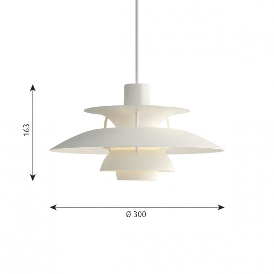 PH 5 Mini Lampada a sospensione Louis Poulsen - Agof Store