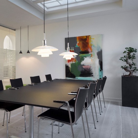 Louis Poulsen PH 4 1/2-4 Glass Pendelleuchte - Agof Store