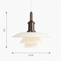 Louis Poulsen PH 3 1/2-3 pendant lamp - Agof Store