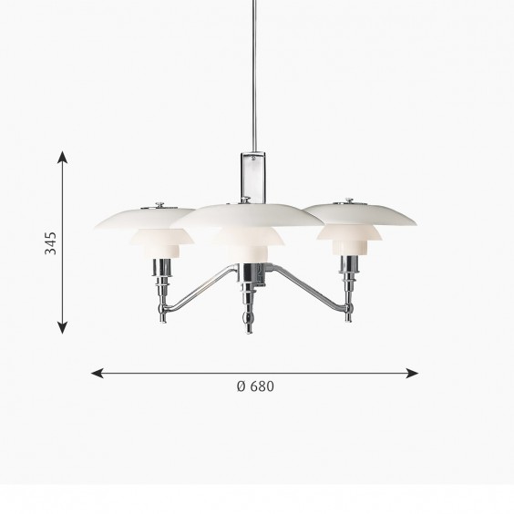 Louis Poulsen PH 3/2 Academy pendant lamp - Agof Store