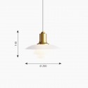 PH 2/1 Lampada a sospensione Louis Poulsen - Agof Store