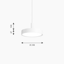 Louis Poulsen LP Slim Round pendant lamp - Agof Store Louis Poulsen LP Slim Round pendant lamp - Agof Store
