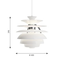PH Snowball LED Lampada a sospensione Louis Poulsen - Agof Store PH Snowball LED Lampada a sospensione Louis Poulsen - Agof Store