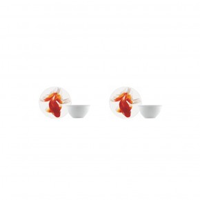 Driade The White Snow Kingyo Tasse Und Kaffee Untertasse - Agof Store