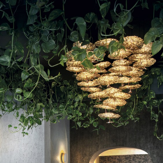 Catellani & Smith Gold Moon Chandelier pendant lamp - Agof Store