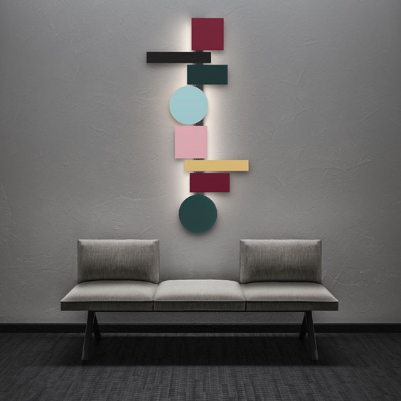 Pallucco Totem 120 Lampada da parete - Agof Store