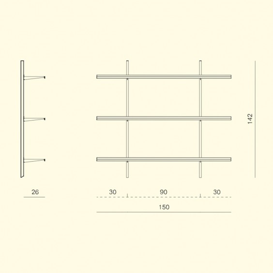Pallucco Continua 005 Bookshelf - Agof Store