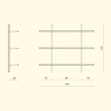 Pallucco Continua 005 Bookshelf - Agof Store