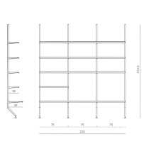 Pallucco Continua 012 Bookshelf - Agof Store