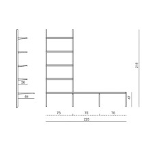 Pallucco Continua 040 Bookshelf - Agof Store